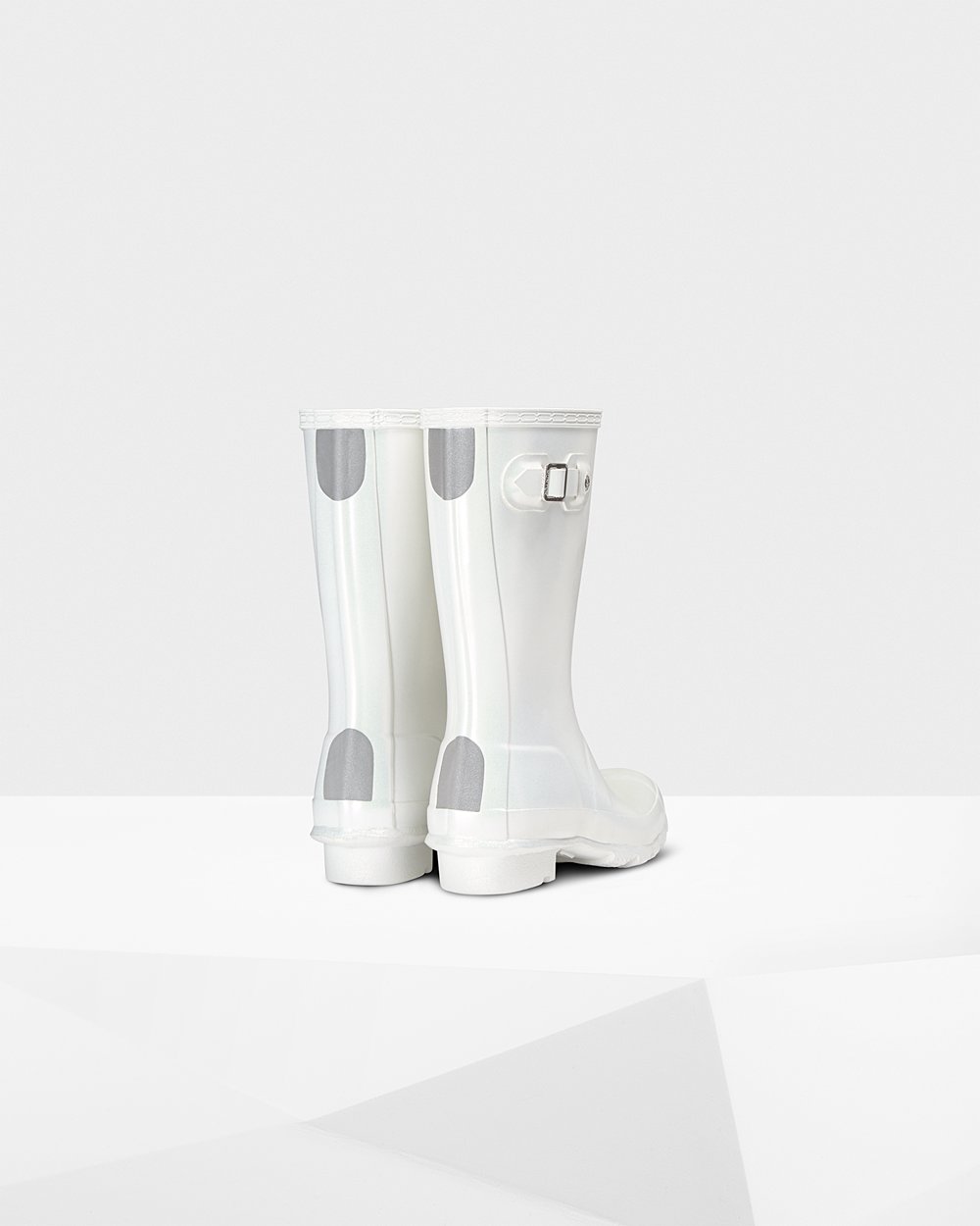 Hunter Original Big Nebula Rain Boots - Cheap Online Kids Silver - CDIHAM260